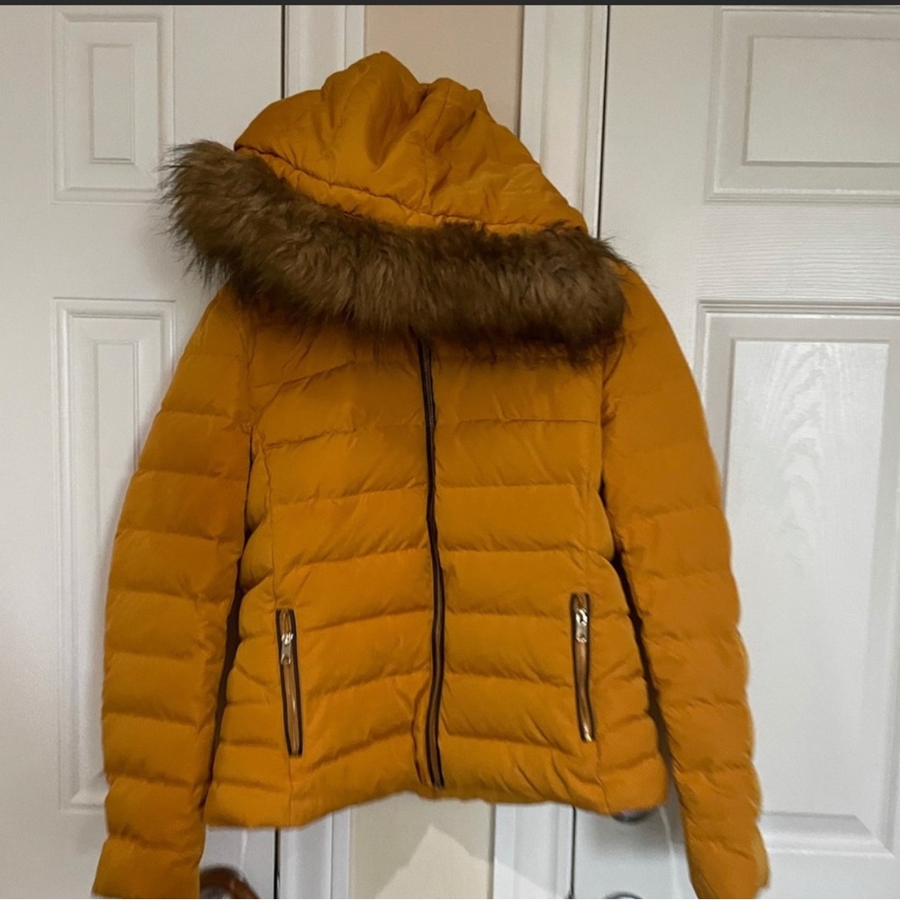 Zara winter puffer coat